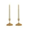 HGTV Home Collection Flameless Heritage Candle Pair, Natural Base