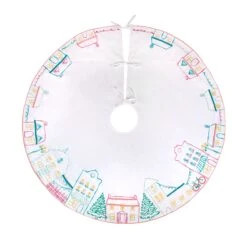 52 In. HGTV Home Collection Village Scene Tree Skirt