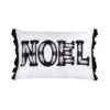 22 In. HGTV Home Collection Embroidered NOEL Christmas Pillow