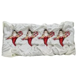 4-Piece HGTV Home Collection Santa Merman Ornaments 11 4-Piece HGTV Home Collection Santa Merman Ornaments -Christmas Trees Sales HGTAH63 AG2279A 6