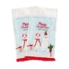 18 In. HGTV Home Collection Merry Christmas Llamas Guest Towel Pair