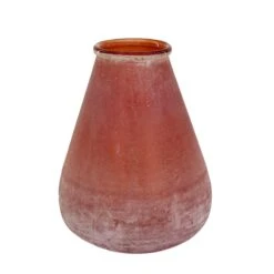 13 In. HGTV Home Collection Buried Vase, Rust