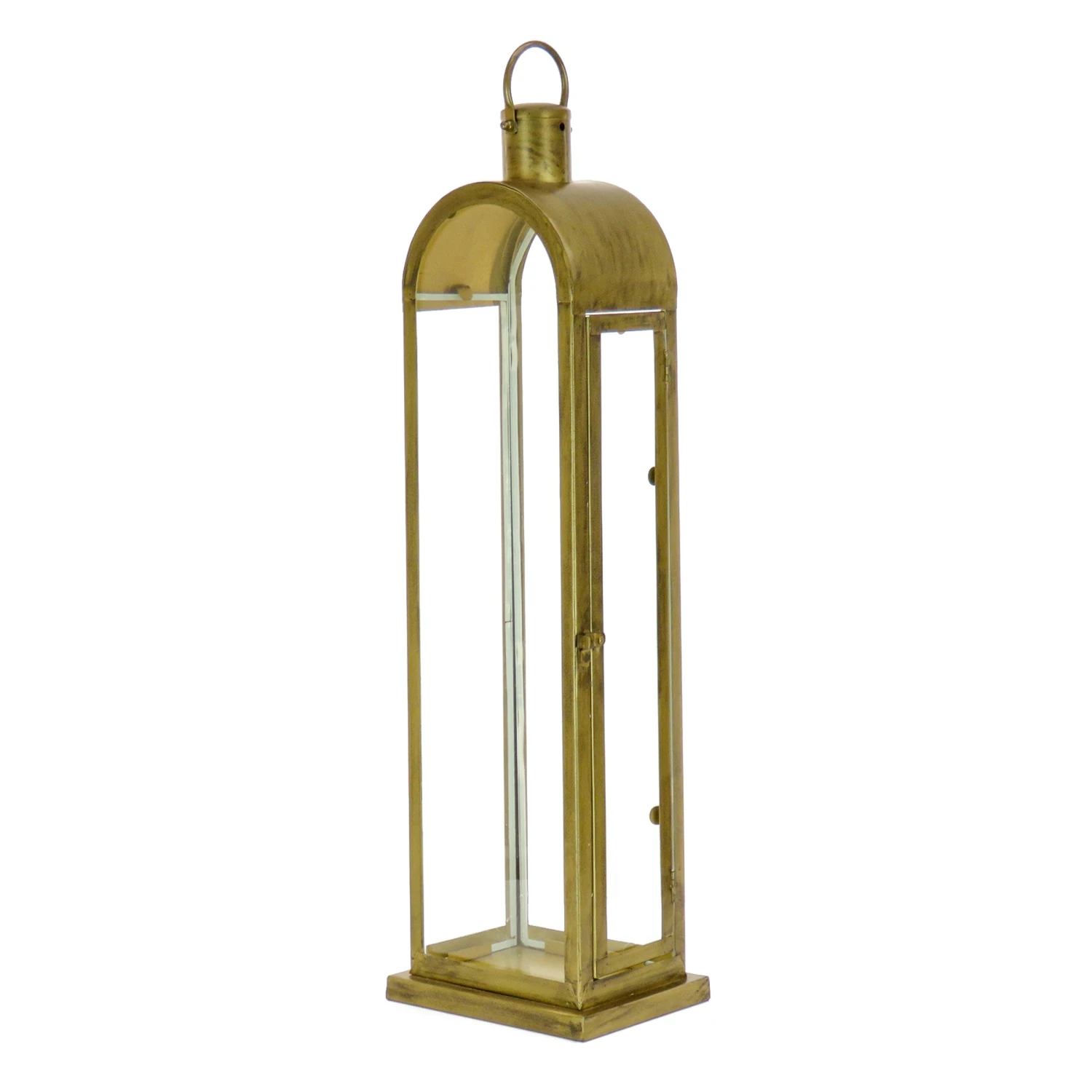 28 In. HGTV Home Collection Antique Bronze Arched Lantern, Large 1 28 In. HGTV Home Collection Antique Bronze Arched Lantern, Large