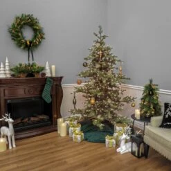 7.5 Ft. Pre-Lit Decorator Tree -Christmas Trees Sales HGTVD13 300P 75 Deco
