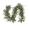 6 Ft. Pre-Lit HGTV Home Collection Winter Garden Garland With LED Lights