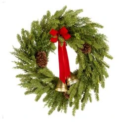 28 In. Christmas Bells Pine Wreath 8 28 In. Christmas Bells Pine Wreath -Christmas Trees Sales HH75 C220339N16 28W 76cf4da0 627b 4b2c 9d62 e5845ddbf24c