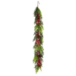 5 Ft. Christmas Joy Garland