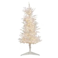 4 Ft.Pre-Lit Tree With Warm White LED Lights