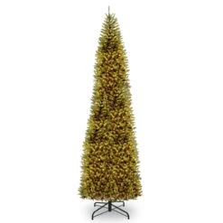 14 Ft. Pre-Lit Kingswood Fir Pencil Tree With Clear Lights