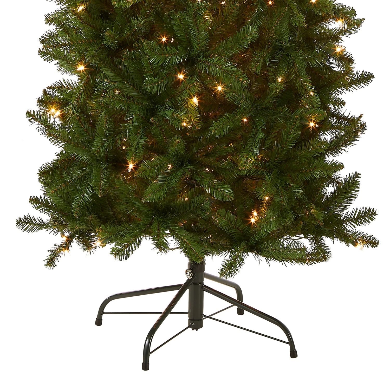 6.5 Ft. Pre-Lit Kingswood Fir Pencil Tree With Clear Lights 4 6.5 Ft. Pre-Lit Kingswood Fir Pencil Tree With Clear Lights - Image 4
