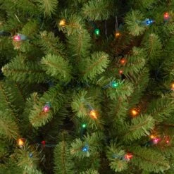7.5 Ft. Pre-Lit Kingswood Fir Pencil Tree With Multicolor Lights -Christmas Trees Sales KW7 313 75 3 68aa3f3f c71e 441f 9495 3b38a028e486
