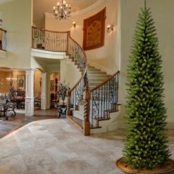 12 Ft. Kingswood Fir Pencil Slim Tree -Christmas Trees Sales KW7 500 120 2