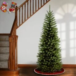 6.5 Ft. Kingswood Fir Slim Tree 21 6.5 Ft. Kingswood Fir Slim Tree -Christmas Trees Sales KW7 500 65 2