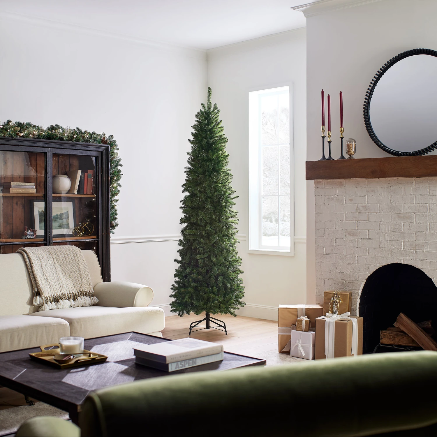 7.5 Ft. Kingswood Fir Pencil Tree 7 7.5 Ft. Kingswood Fir Pencil Tree - Image 7