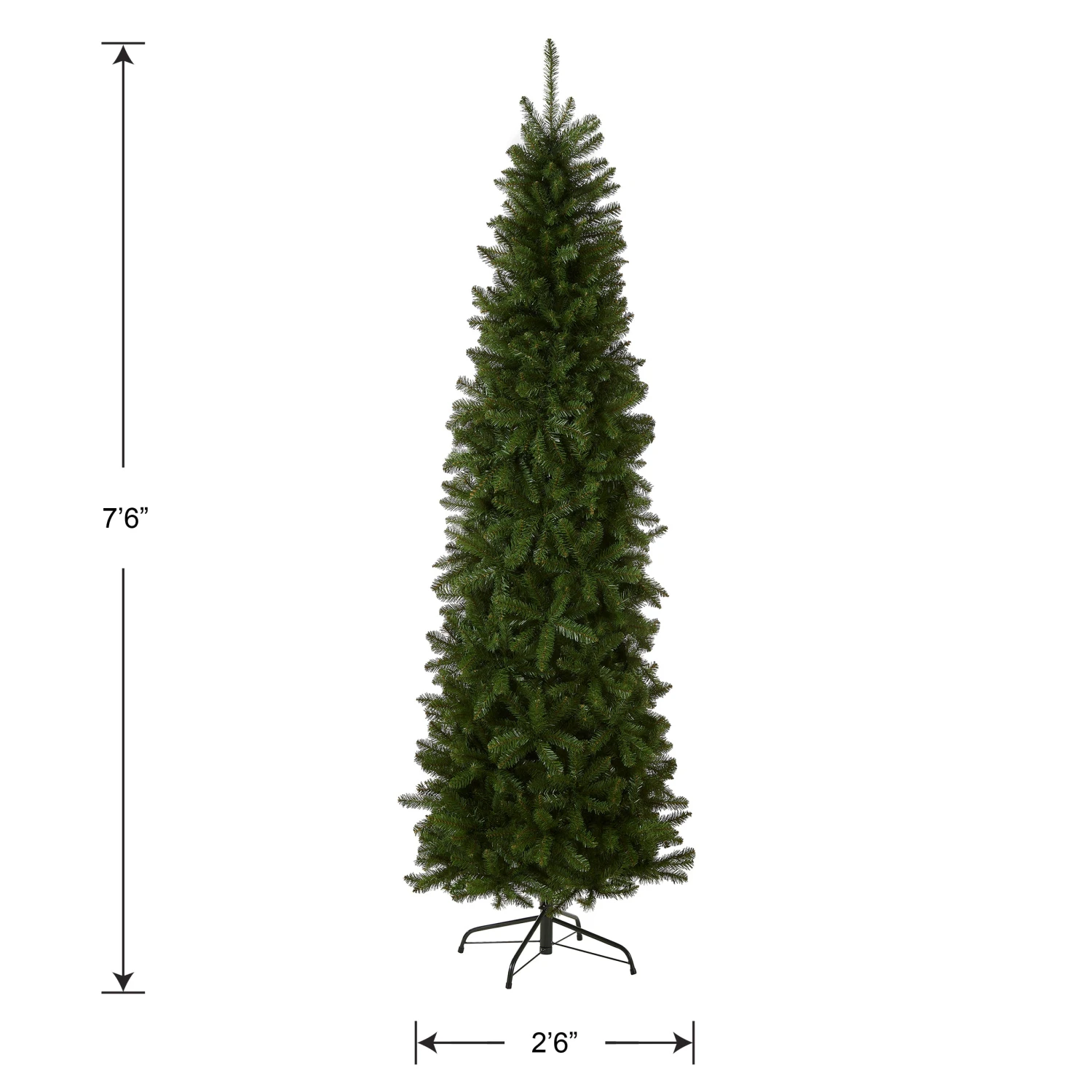 7.5 Ft. Kingswood Fir Pencil Tree 5 7.5 Ft. Kingswood Fir Pencil Tree - Image 5