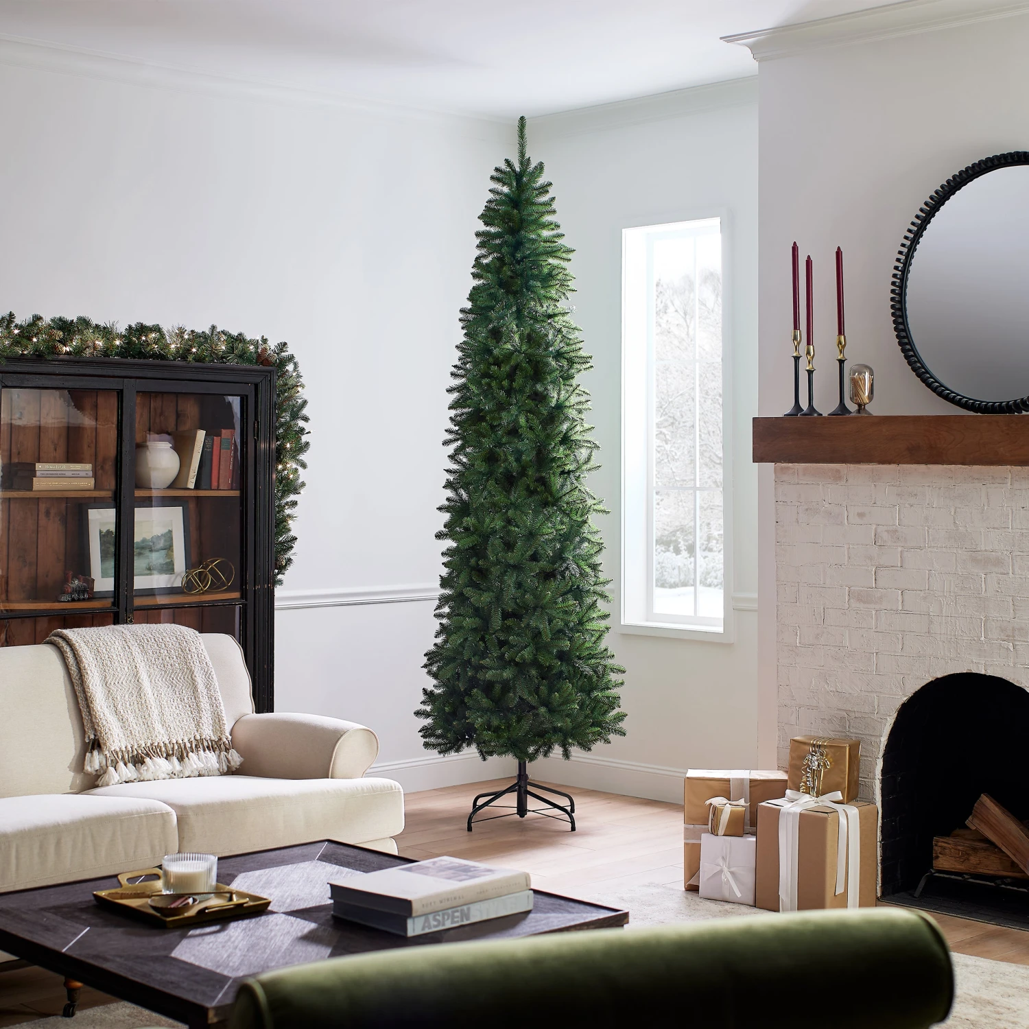 9 Ft. Kingswood Fir Pencil Tree 7 9 Ft. Kingswood Fir Pencil Tree - Image 7