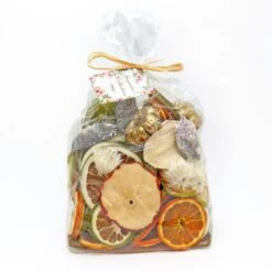 6 In. 250 Gram Mixed Potpourri- Slices Red And Green Apples