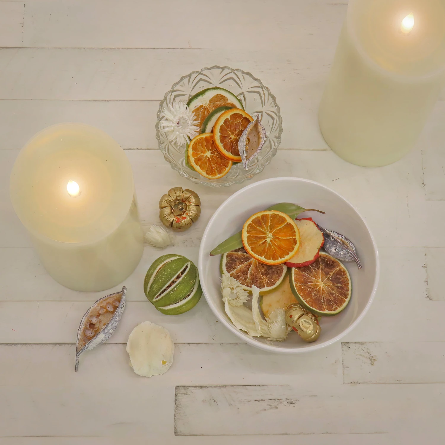 6 In. 250 Gram Mixed Potpourri- Slices Red And Green Apples 2 6 In. 250 Gram Mixed Potpourri- Slices Red And Green Apples - Image 2