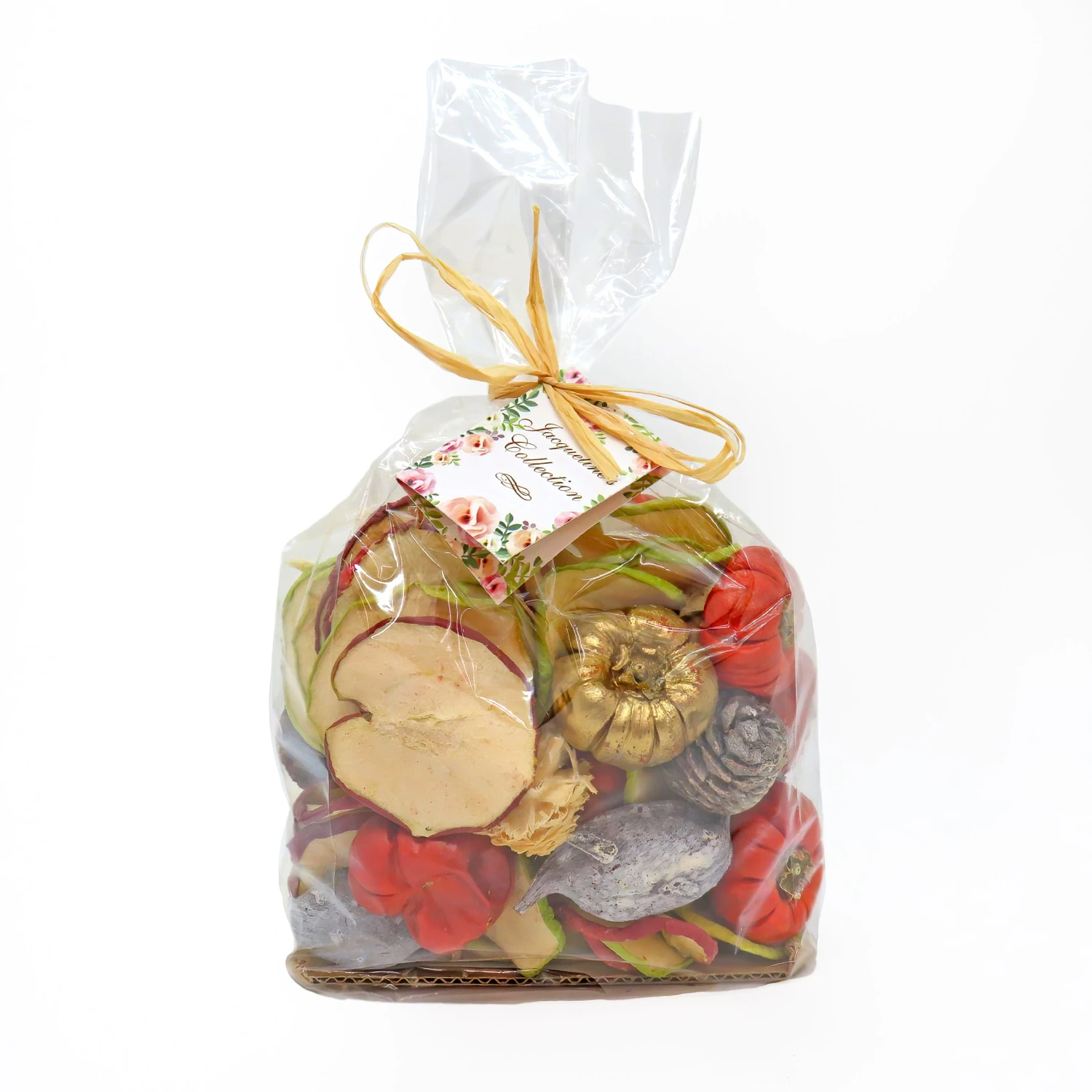6 In. 250 Gram Mixed Potpourri- Sliced Apples And White Washed Cones 1 6 In. 250 Gram Mixed Potpourri- Sliced Apples And White Washed Cones