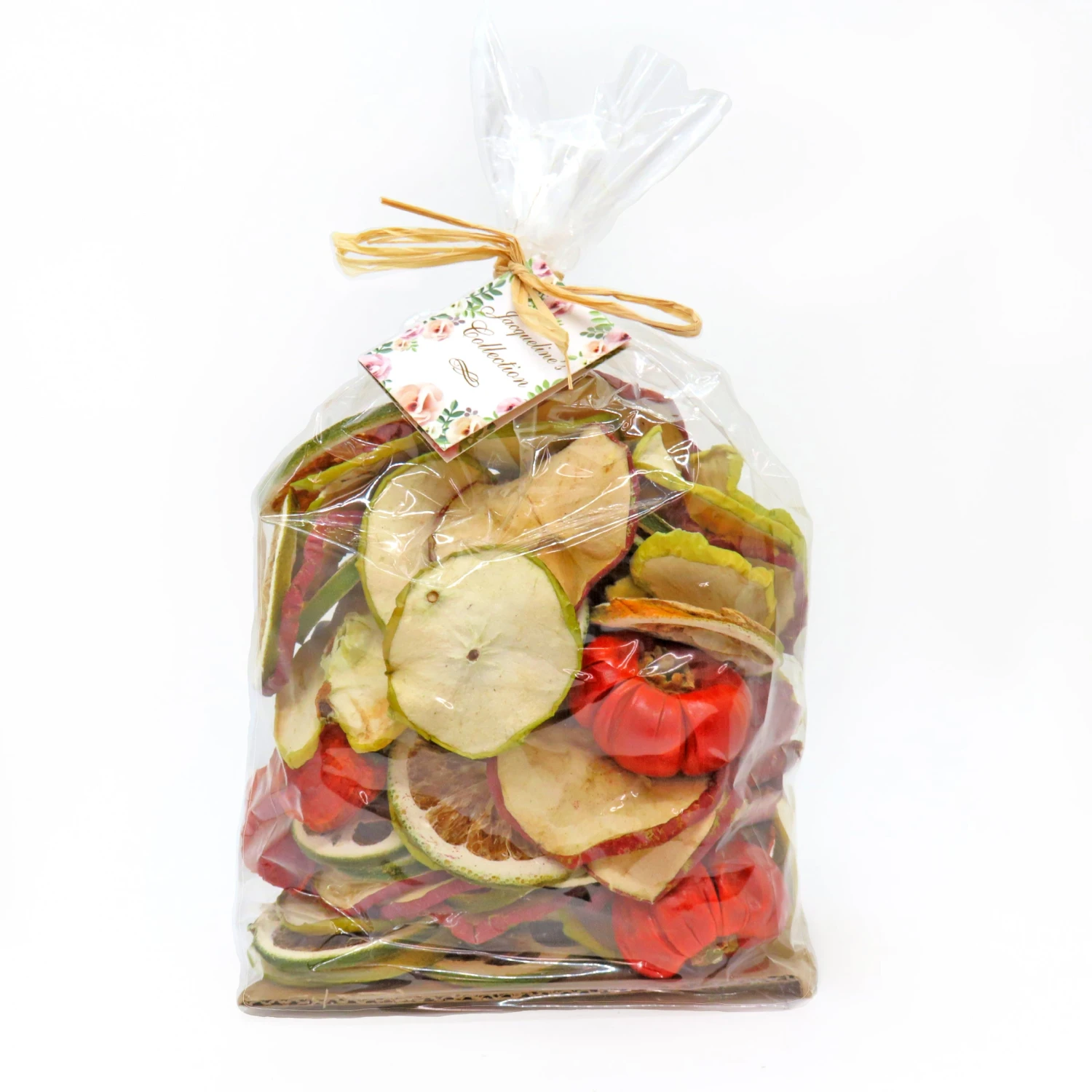 6 In. 250 Gram Mixed Potpourri- Red And Green Apples, Sliced Limes, And Chiles 1 6 In. 250 Gram Mixed Potpourri- Red And Green Apples, Sliced Limes, And Chiles
