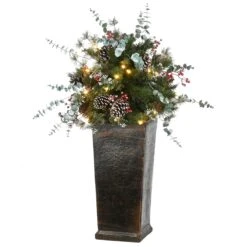 3 Ft. Pre-Lit Meadow Basin Tree With LED Lights