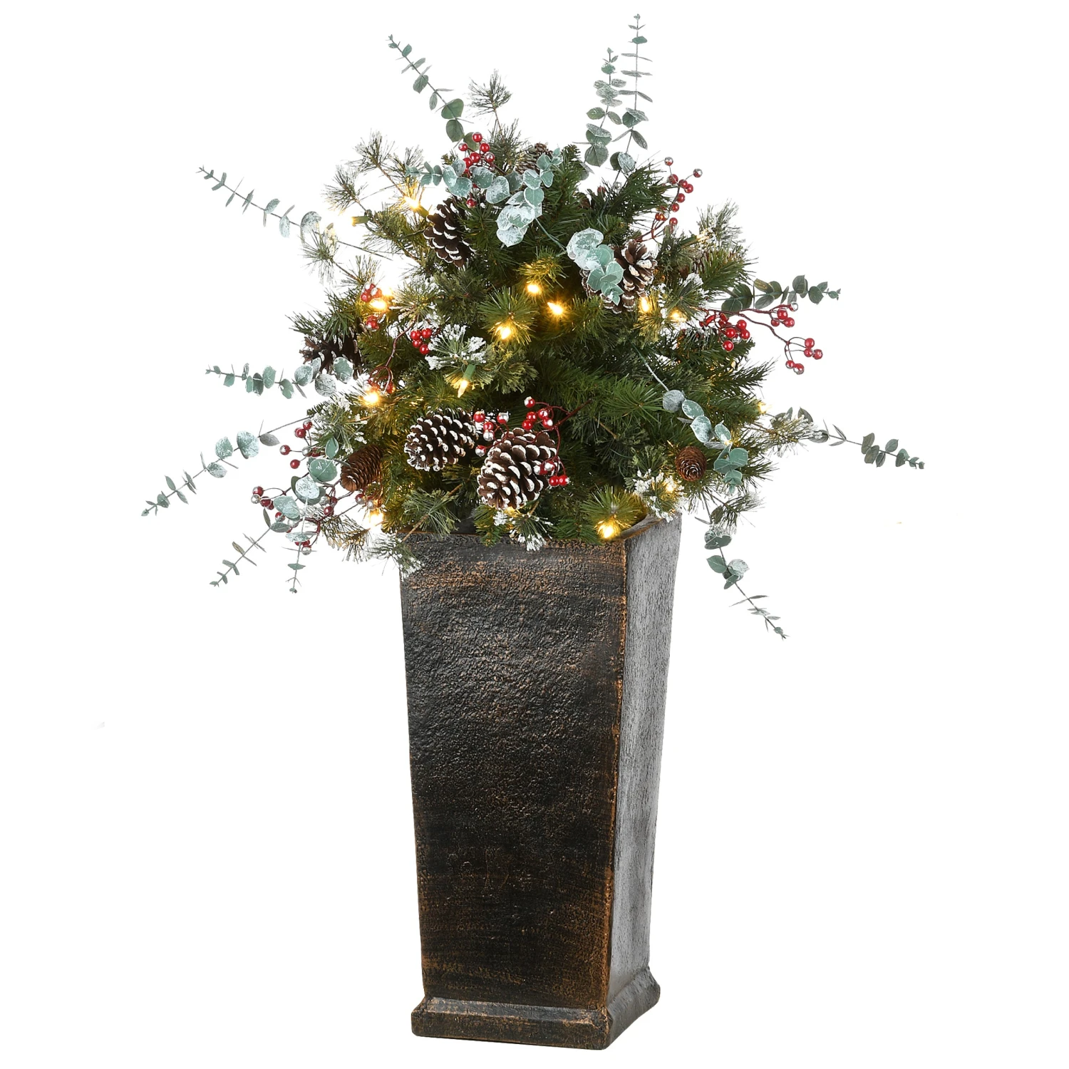 3 Ft. Pre-Lit Meadow Basin Tree With LED Lights 1 3 Ft. Pre-Lit Meadow Basin Tree With LED Lights