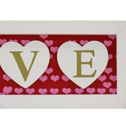 16 In. Valentine's 'LOVE' Hanging Wall Decoration -Christmas Trees Sales MZ17 22V201 1 3