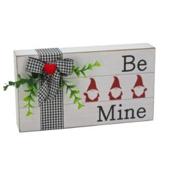 9 In. Valentine's 'Be Mine' Tabletop Decoration