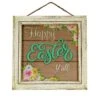 10 In. Happy Easter Y'all Hanging Wall Sign Decoration