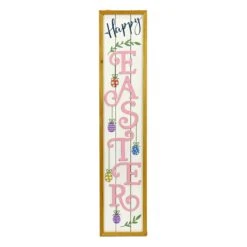 43 In. Happy Easter Sign Porch Decoration