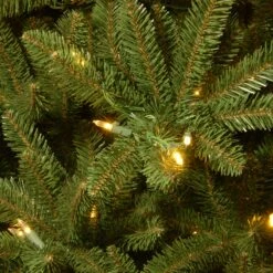 10 Ft. Pre-Lit Natural Fraser Slim Fir Tree With Clear Lights 7 10 Ft. Pre-Lit Natural Fraser Slim Fir Tree With Clear Lights -Christmas Trees Sales NAFFSLH1 100LO 3
