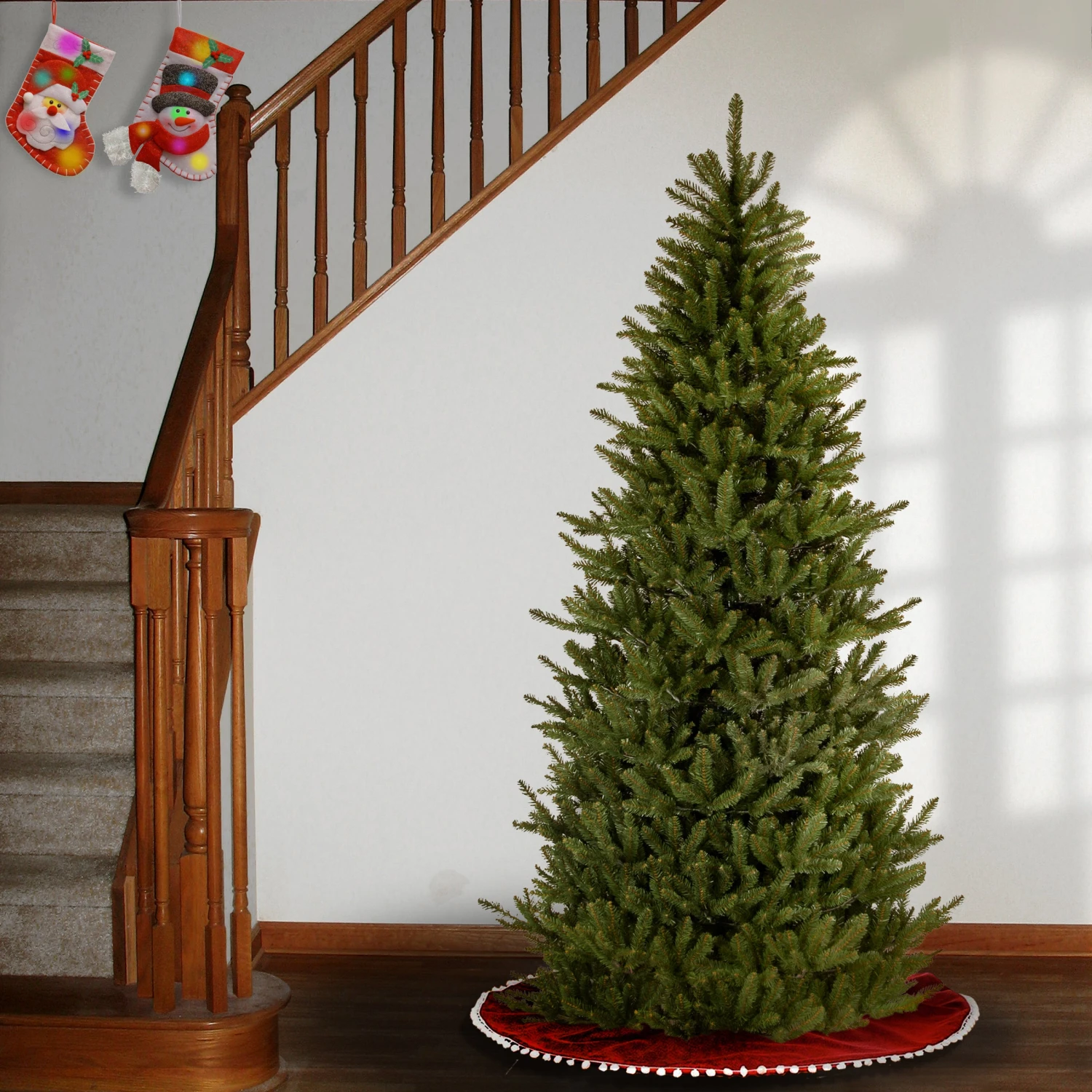 6.5 Ft. Natural Fraser Fir Slim Tree 3 6.5 Ft. Natural Fraser Fir Slim Tree - Image 3