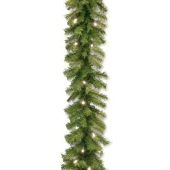 9 Ft. Pre-Lit Norwood Fir Garland With Warm White LED Lights 8 9 Ft. Pre-Lit Norwood Fir Garland With Warm White LED Lights -Christmas Trees Sales NF 304L 9A 1 0b314b43 9b41 4f64 9319 833976317bb2