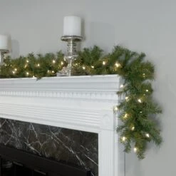 9 Ft. Pre-Lit Norwood Fir Garland With Warm White LED Lights 9 9 Ft. Pre-Lit Norwood Fir Garland With Warm White LED Lights -Christmas Trees Sales NF 304L 9A 1 2 732d6fa3 852c 432c 9b77 8a1366a7ae71