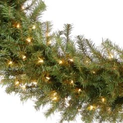 48 In. Pre-Lit Norwood Fir Wreath With Clear Lights -Christmas Trees Sales NF 48WLO Silo C1