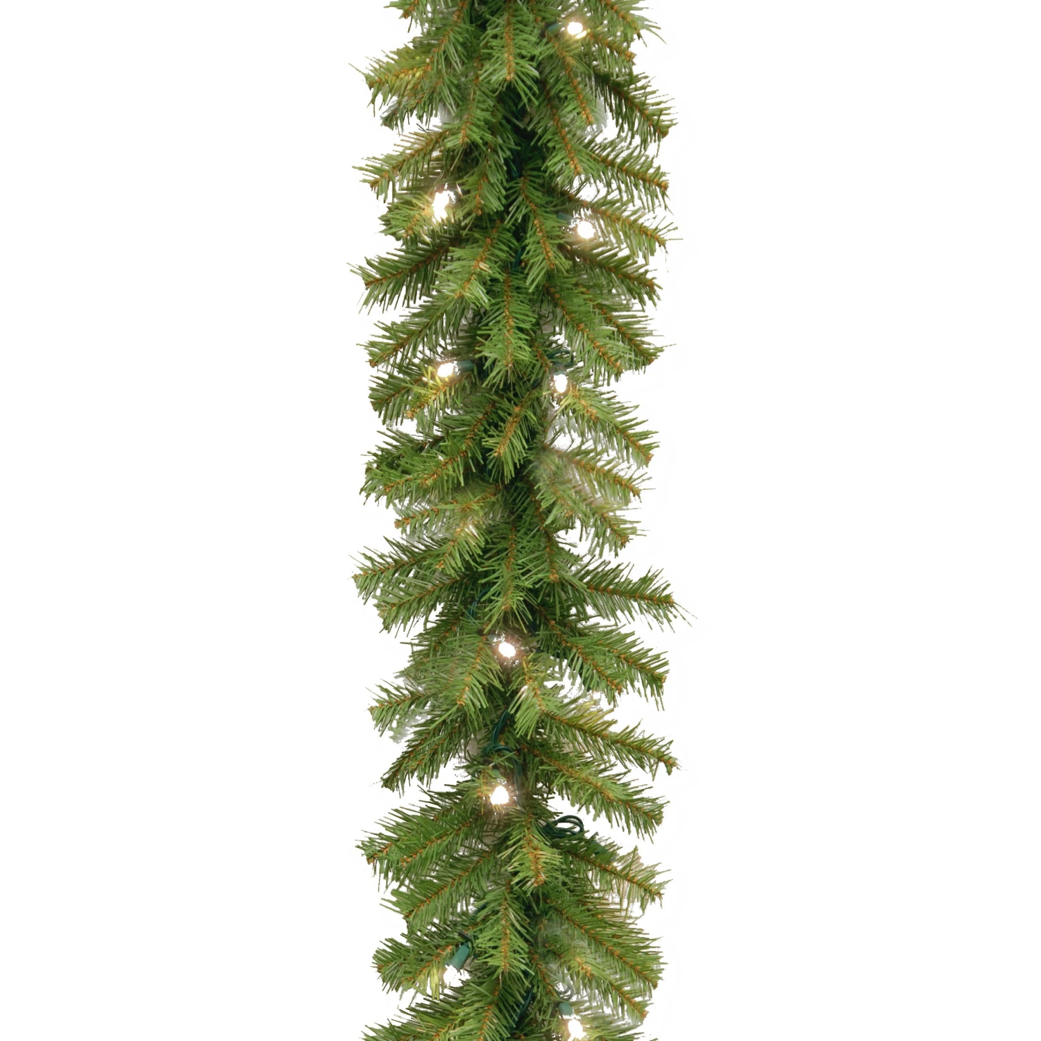 9 Ft. Pre-Lit Norwood Fir Garland With LED Lights 1 9 Ft. Pre-Lit Norwood Fir Garland With LED Lights