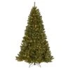 7.5 Ft. Pre-Lit North Valley Spruce Tree With Clear Lights
