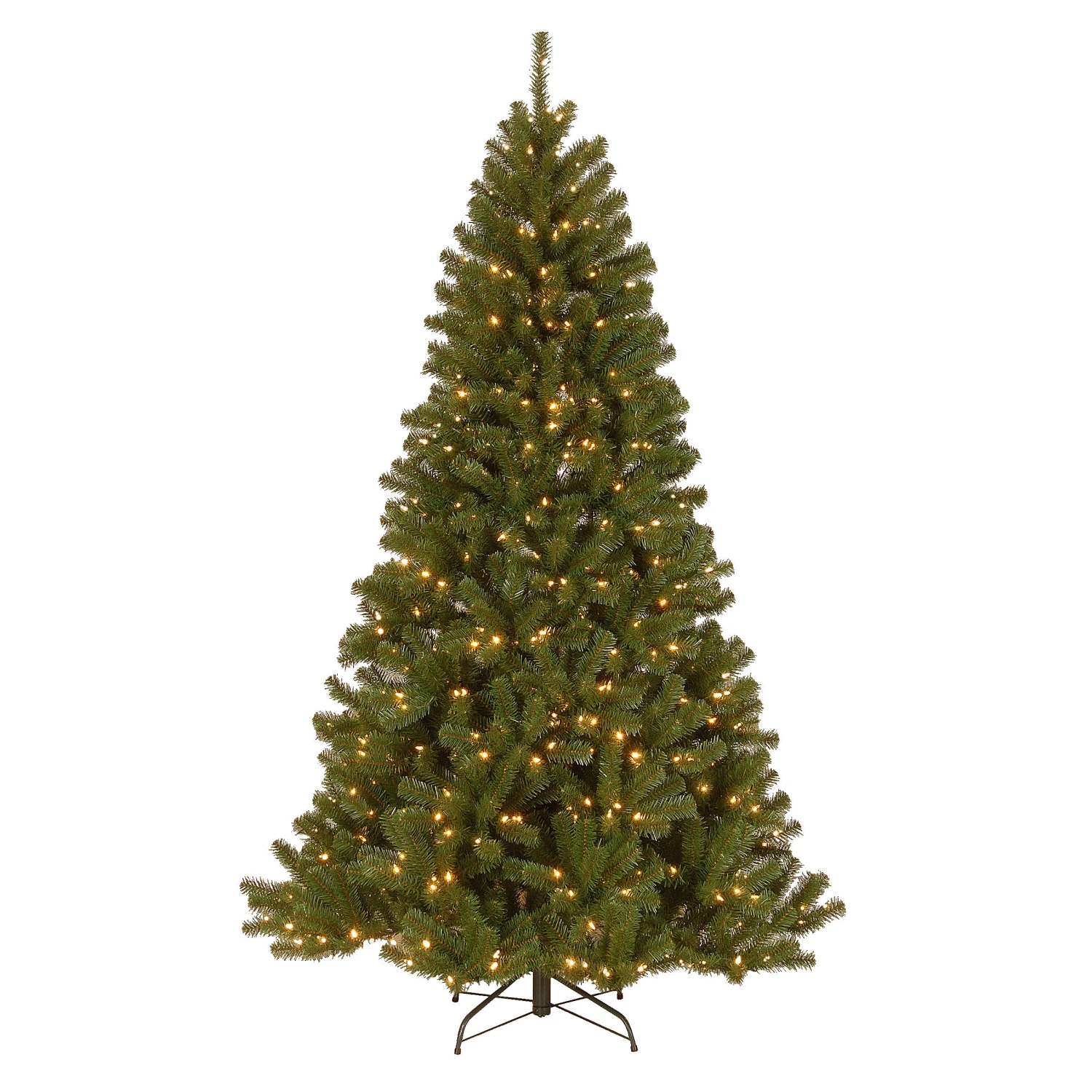 7.5 Ft. Pre-Lit North Valley Spruce Tree With Clear Lights 1 7.5 Ft. Pre-Lit North Valley Spruce Tree With Clear Lights