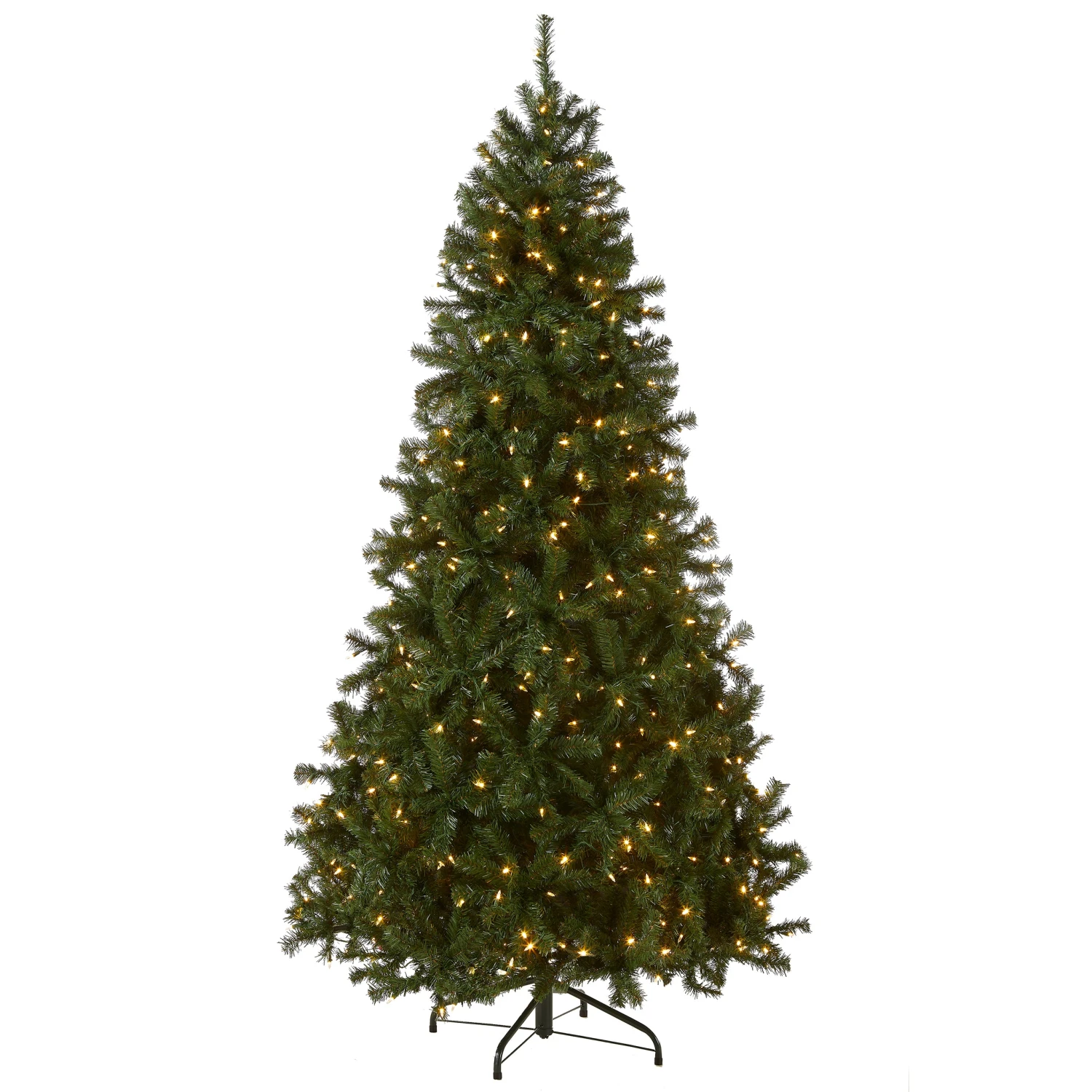 7.5 Ft. Pre-Lit North Valley Spruce Tree With PowerConnect Dual Color LED Lights 1 7.5 Ft. Pre-Lit North Valley Spruce Tree With PowerConnect Dual Color LED Lights
