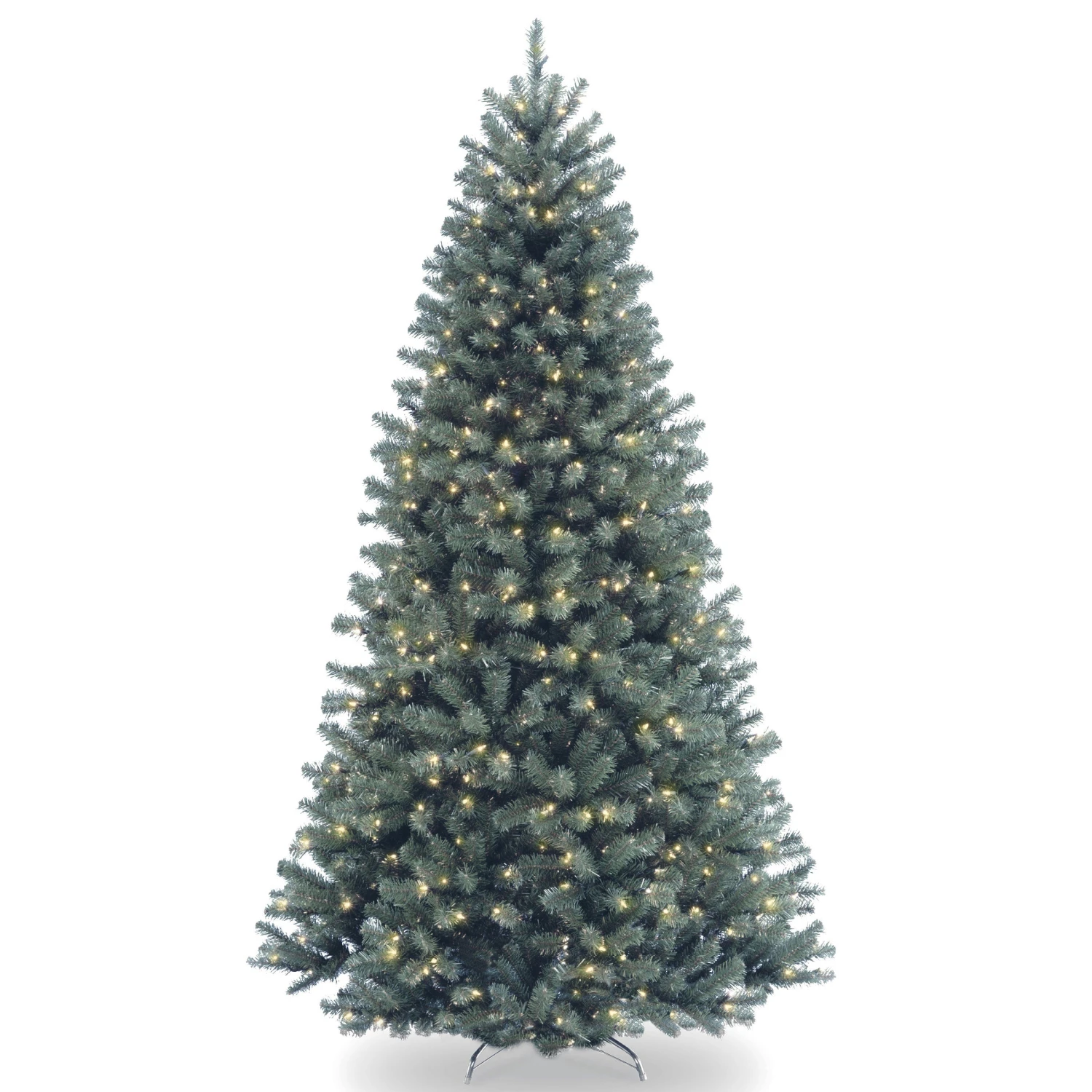 7 Ft. Pre-Lit North Valley Spruce Blue Tree With Clear Lights 1 7 Ft. Pre-Lit North Valley Spruce Blue Tree With Clear Lights