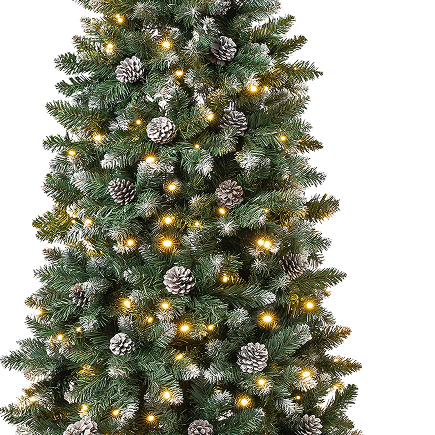 7.5 Ft. Pre-Lit Oakley Hills Slim Tree With LED Lights 3 7.5 Ft. Pre-Lit Oakley Hills Slim Tree With LED Lights - Image 3