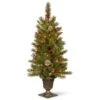 4 Ft. Pre-Lit Bristle Berry Tree With Clear Lights