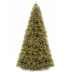 12 Ft. Pre-Lit Downswept Douglas Fir Tree With Clear Lights
