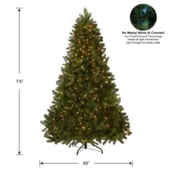 7.5 Ft. Pre-Lit Downswept Douglas Fir Tree With 750 Dual Color LED Lights 28 7.5 Ft. Pre-Lit Downswept Douglas Fir Tree With 750 Dual Color LED Lights -Christmas Trees Sales PEDD1 D12 75 Silo Dim