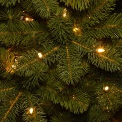 9 Ft. Pre-Lit Downswept Douglas Fir Pencil Slim Tree With Clear Lights 23 9 Ft. Pre-Lit Downswept Douglas Fir Pencil Slim Tree With Clear Lights -Christmas Trees Sales PEDD4 392 90 3
