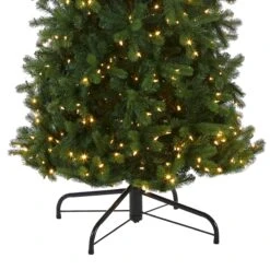12 Ft. Pre-Lit Downswept Douglas Fir Pencil Slim Tree With Dual Color LED Lights 19 12 Ft. Pre-Lit Downswept Douglas Fir Pencil Slim Tree With Dual Color LED Lights -Christmas Trees Sales PEDD4 392D 120 Silo C2
