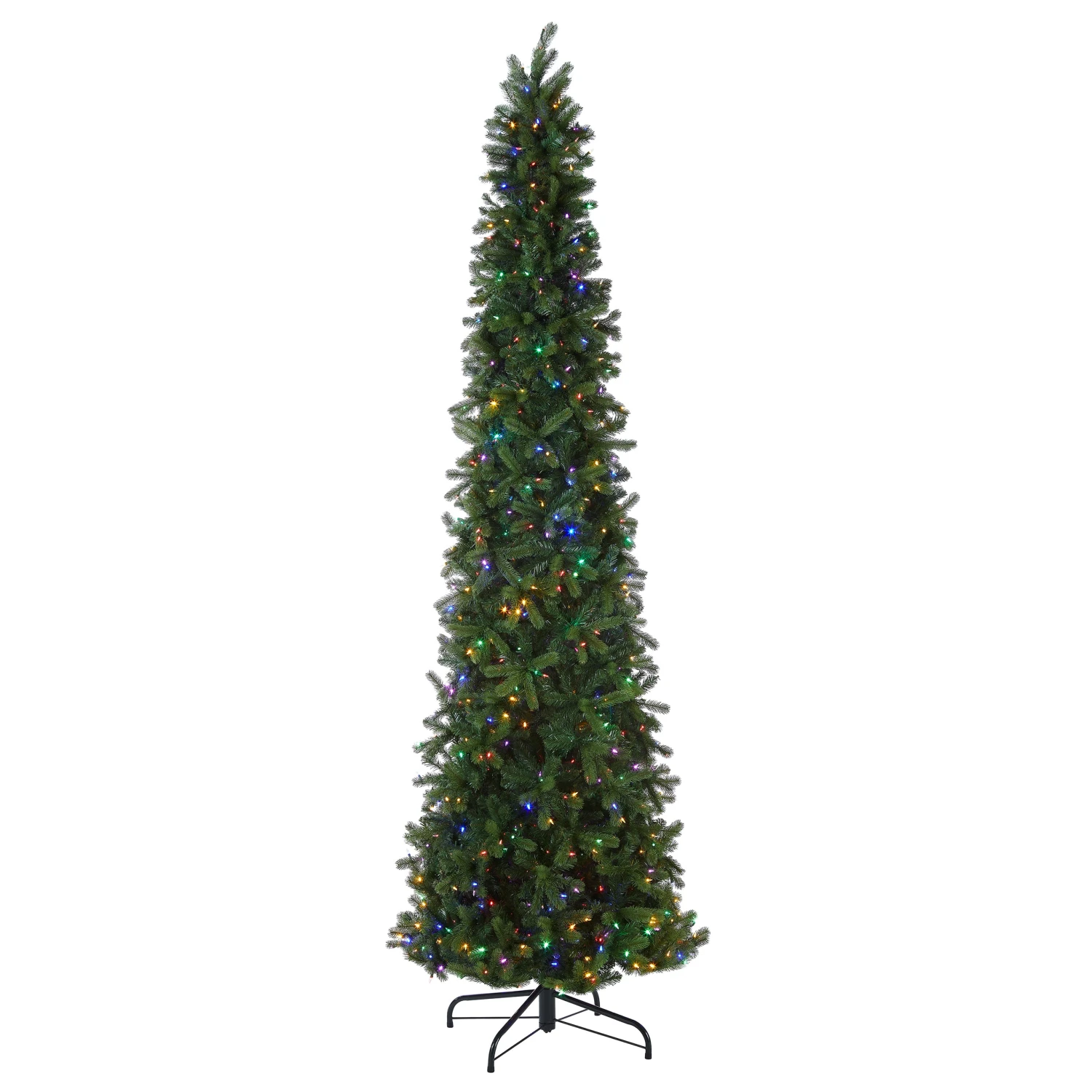 12 Ft. Pre-Lit Downswept Douglas Fir Pencil Slim Tree With Dual Color LED Lights 15 12 Ft. Pre-Lit Downswept Douglas Fir Pencil Slim Tree With Dual Color LED Lights - Image 15