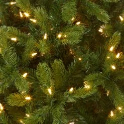 4.5 Ft. Pre-Lit Downswept Douglas Fir Tree With Dual Color LED Lights 11 4.5 Ft. Pre-Lit Downswept Douglas Fir Tree With Dual Color LED Lights -Christmas Trees Sales PEDD8 339D 45 Silo C1