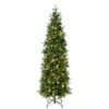 6 Ft. Pre-Lit Duxbury Feel Real Slim Tree With LED Lights