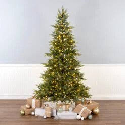 6.5 Ft. Festive Fern Tree With Clear Lights 11 6.5 Ft. Festive Fern Tree With Clear Lights -Christmas Trees Sales PEFF8 302 65 2